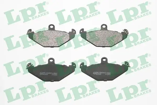 Задние тормозные колодки LPR 05P427