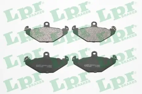 Задние тормозные колодки LPR 05P427