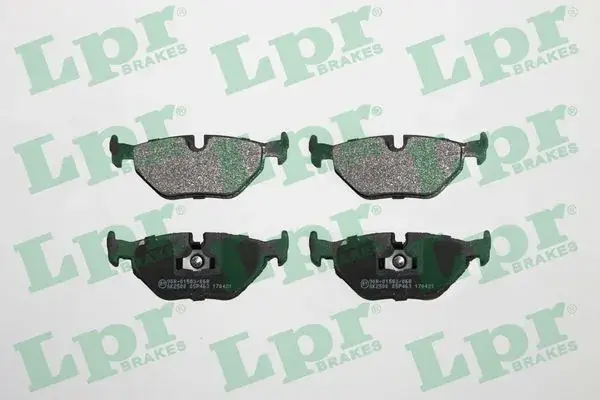 Задние тормозные колодки LPR 05P463