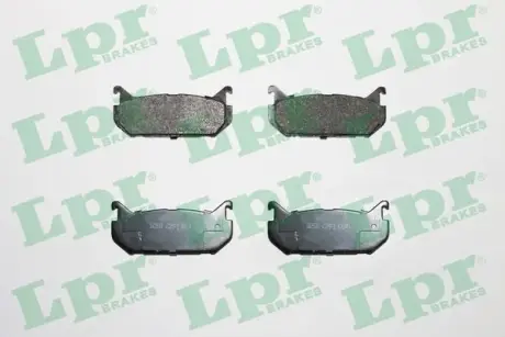 Задние тормозные колодки LPR 05P512