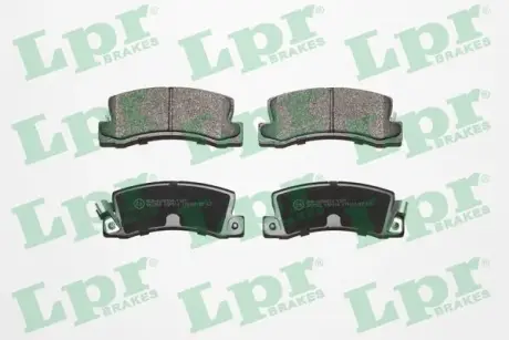 Задні тормозні (гальмівні) колодки LPR 05P514