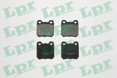 Задние тормозные колодки LPR 05P584