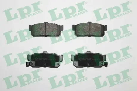 Задние тормозные колодки LPR 05P602