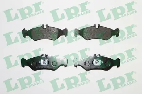Задні тормозні (гальмівні) колодки LPR 05P609