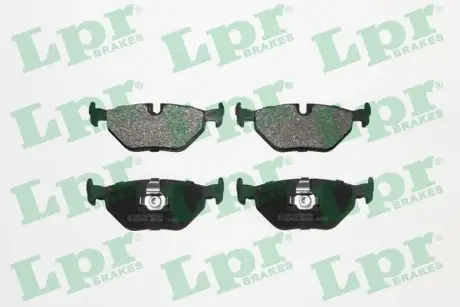 Задні тормозні (гальмівні) колодки LPR 05P650 Бмв E39
