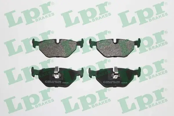 Задні тормозні (гальмівні) колодки LPR 05P675 (фото 1)