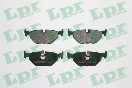 Задні тормозні (гальмівні) колодки LPR 05P675 Rover