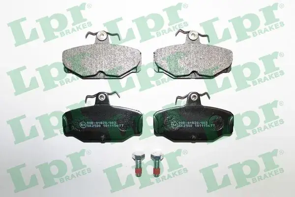 Задние тормозные колодки LPR 05P677