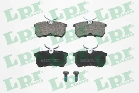 Задние тормозные колодки LPR 05P697 Форд Фокус 1