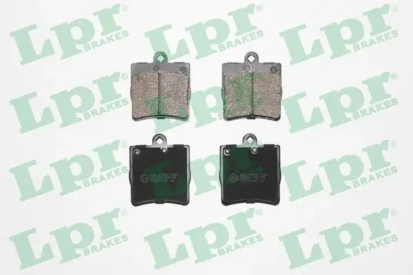Задні тормозні (гальмівні) колодки LPR 05P726 (фото 1)