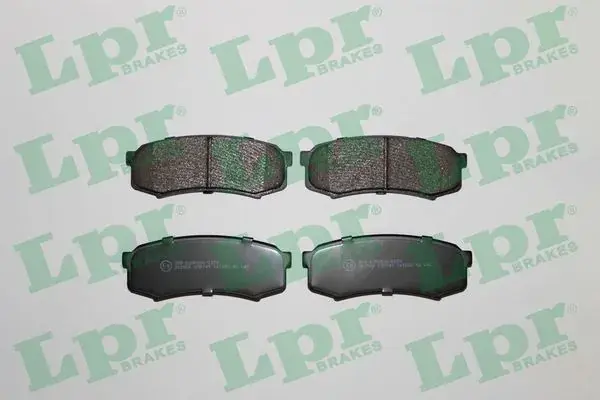 Задние тормозные колодки LPR 05P749