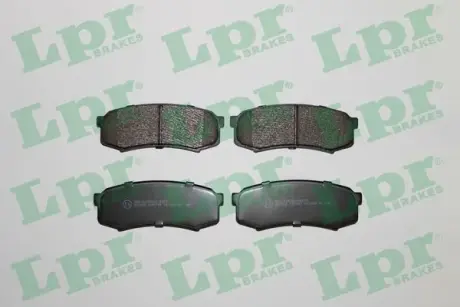 Задние тормозные колодки LPR 05P749 Тойота Хайлюкс
