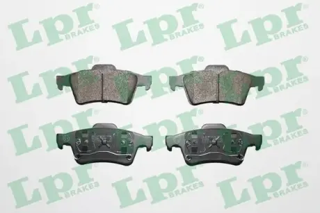 Задние тормозные колодки LPR 05P815 Ниссан Primera