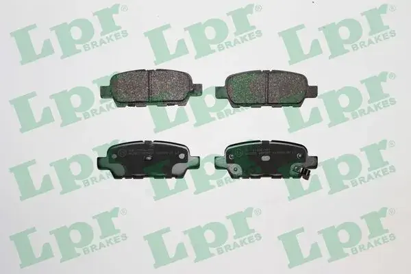 Задні тормозні (гальмівні) колодки LPR 05P857 (фото 1)