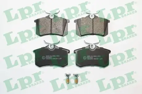 Задние тормозные колодки LPR 05P868 Пежо 307