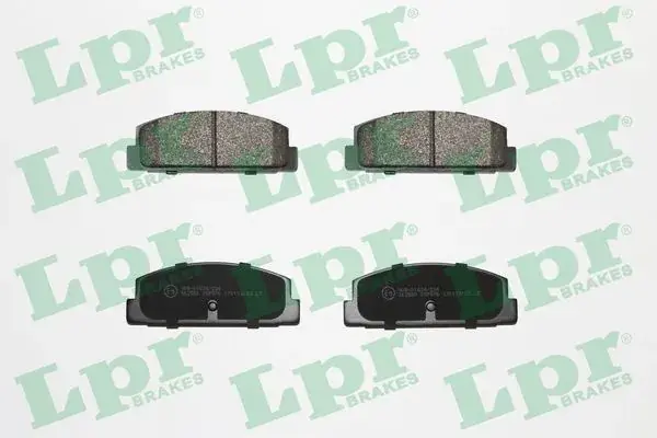 Задние тормозные колодки LPR 05P876