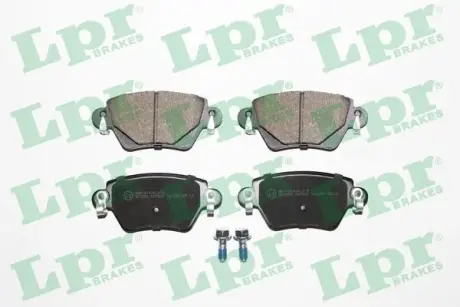 Задние тормозные колодки LPR 05P897 Форд Мондео 3