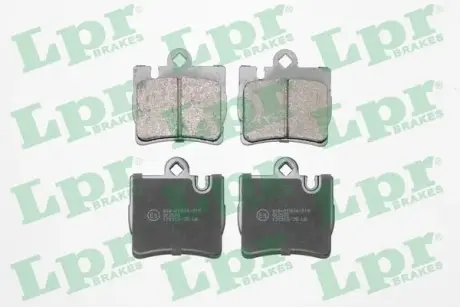 Задні тормозні (гальмівні) колодки LPR 05P905