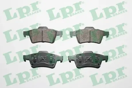 Задние тормозные колодки LPR 05P907 Форд Connect