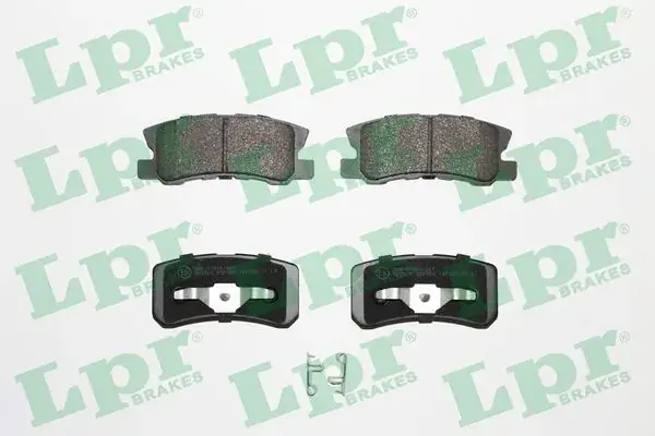Задні тормозні (гальмівні) колодки LPR 05P954 (фото 1)