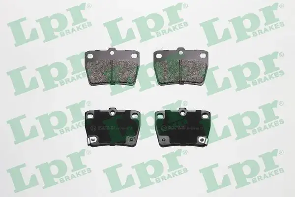 Задні тормозні (гальмівні) колодки LPR 05P997 (фото 1)