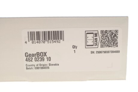 Комплект підшипників КПП luk 462023910