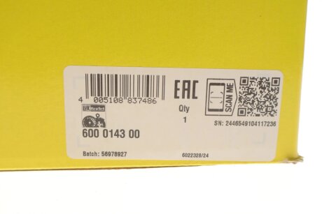 Комплект сцепления в сборе luk 600014300