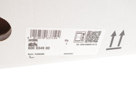 Комплект сцепления в сборе luk 600034900