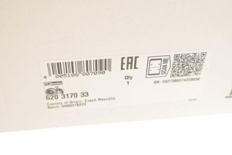 Комплект сцепления в сборе luk 620317033