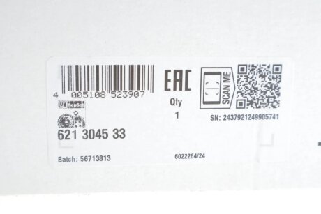 Комплект зчеплення в зборі luk 621304533