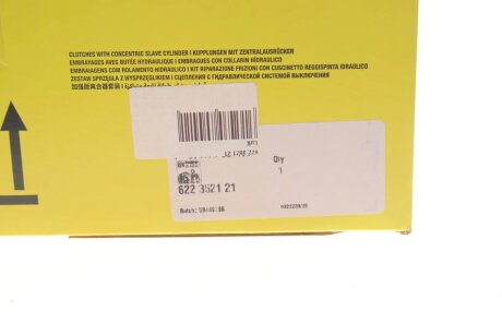 Комплект сцепления в сборе luk 622352121