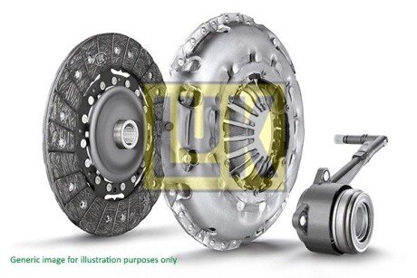 Комплект зчеплення в зборі luk 623354433 на Ниссан Ноут е11