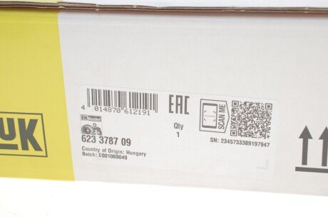 Комплект зчеплення в зборі luk 623378709