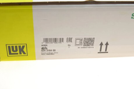 Комплект сцепления в сборе luk 624316400