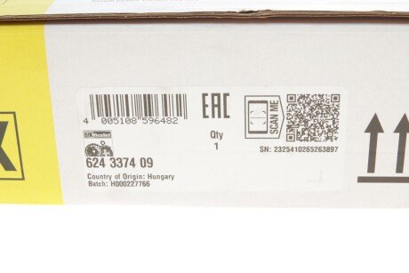 Комплект сцепления в сборе luk 624337409