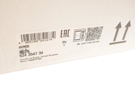 Комплект сцепления в сборе luk 624354734