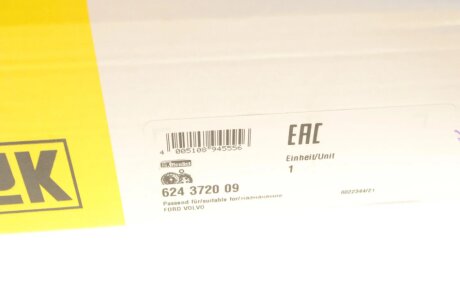 Комплект зчеплення в зборі luk 624372009