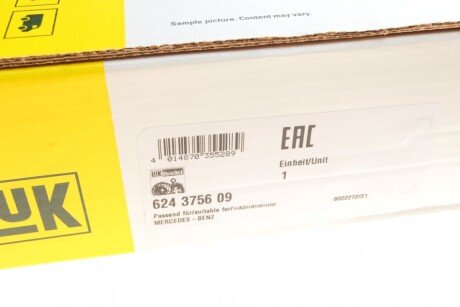 Комплект сцепления в сборе luk 624375609