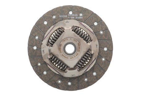 Комплект зчеплення в зборі luk 624414034