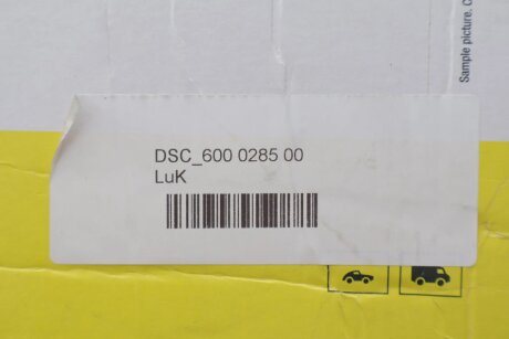 Комплект сцепления в сборе luk DSC600028500