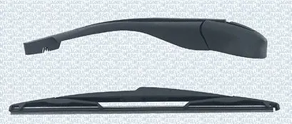 MAGNETI MARELLI PEUGEOT Щітка склоочисника задня з важелем, 350мм, PARTNER TEPEE 08- magneti marelli 000723180393
