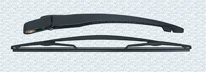 MAGNETI MARELLI RENAULT Важіль склоочисника задній + щітка Logan, Sandero magneti marelli 000723180429