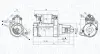 MAGNETI MARELLI DB Стартер A-CLASS (W176) 12-, B-CLASS Sports Tourer (W246, W242) 11- Magneti Marelli 063725589010 (фото 2)
