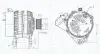 MAGNETI MARELLI VW Генератор SEAT, SKODA 91- magneti marelli 063730733010