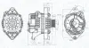MAGNETI MARELLI OPEL Генератор ASCONA C 1,8I 1982-1988 1,8S 1986-1988 ASTRA F 1,8I 1992-1998 2,0I 1992-1998 CALIBRA A 2,0 magneti marelli 063730861010