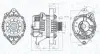 MAGNETI MARELLI OPEL генератор (новий) ASTRA F magneti marelli 063731053010