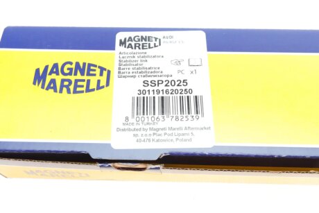 VW Тяга стабилизатора (пластик.) передн.лев./прав. Audi A4,A5,A6,A7,Q5 08- magneti Marelli 301191620250