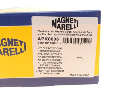 APK0035 Защитный комплект амортизатора magneti Marelli 310116110035