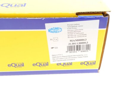 MAM00063 Топливный насос magneti Marelli 313011300063