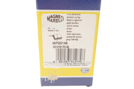 Ролик натяжной AUDI, SEAT, SKODA, VW (, кор. код MPQ0148) magneti Marelli 331316170148